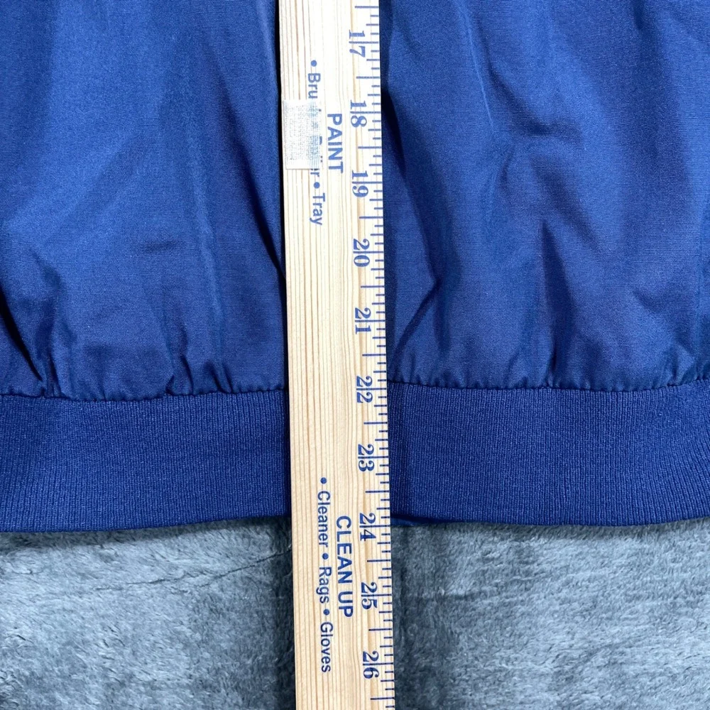 Arnie Arnold Palmer Vintage Navy Blue‎ Bomber Jacket Mens Medium Windbreaker